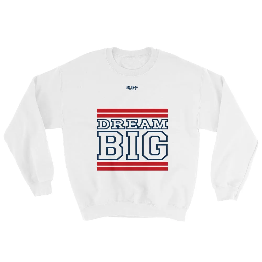 White Red and Navy Blue Sweatshirt