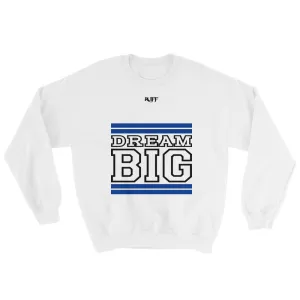 White Royal Blue and Black Sweatshirt