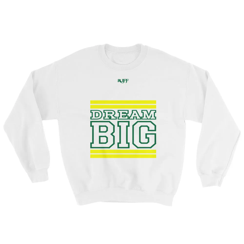 White Yellow and Green Sweatshirt