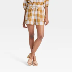 Who What Wear Women's High-Rise Paperbag Shorts 84202259