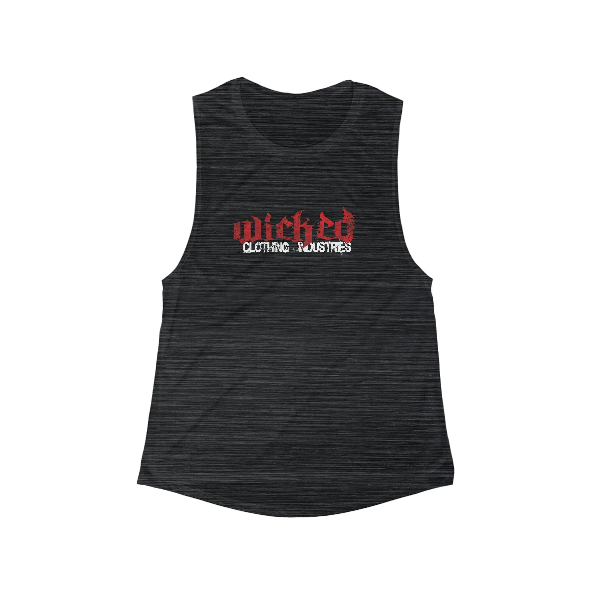Wicked Clothing Industries 2024 / Flowy Scoop Muscle Tank Top
