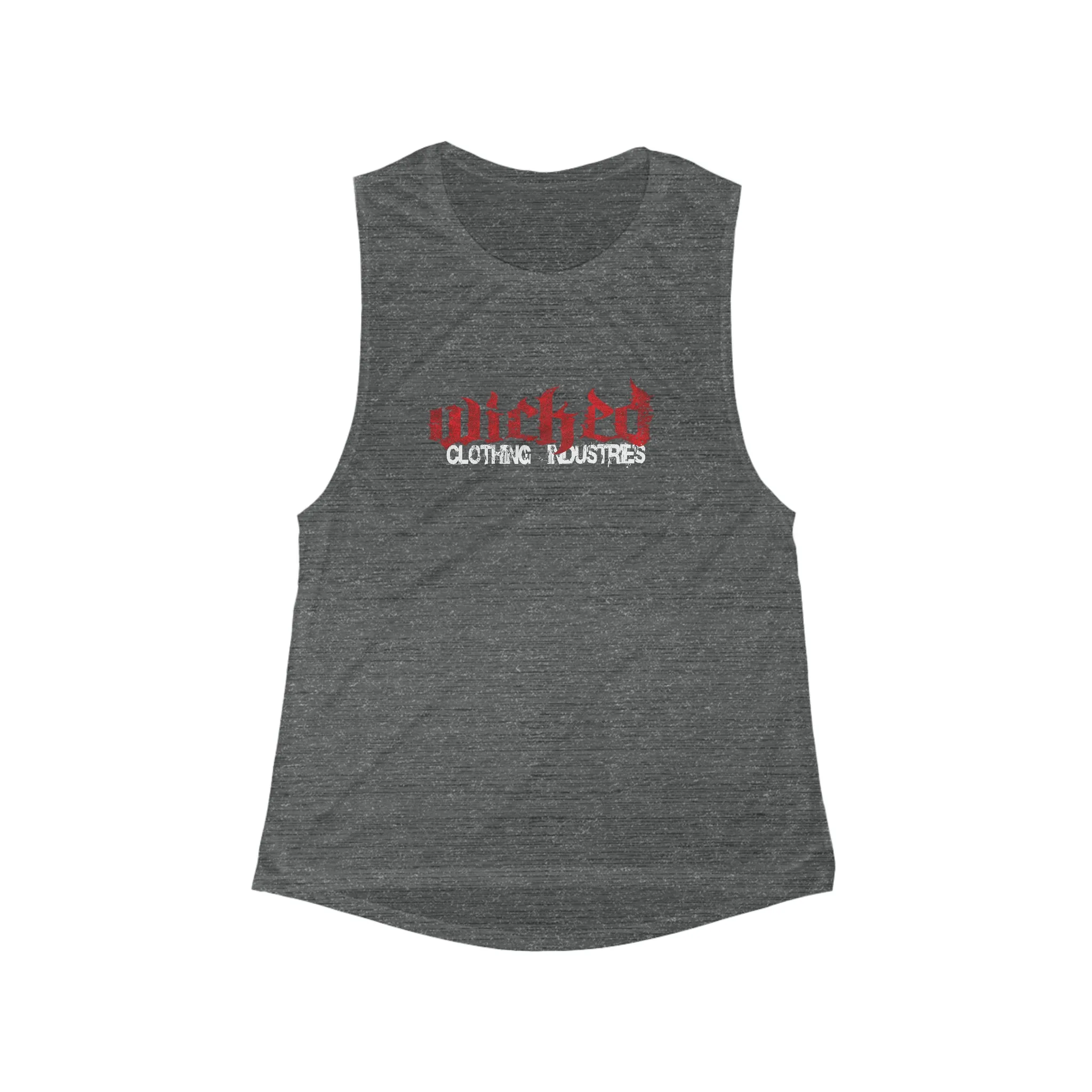 Wicked Clothing Industries 2024 / Flowy Scoop Muscle Tank Top