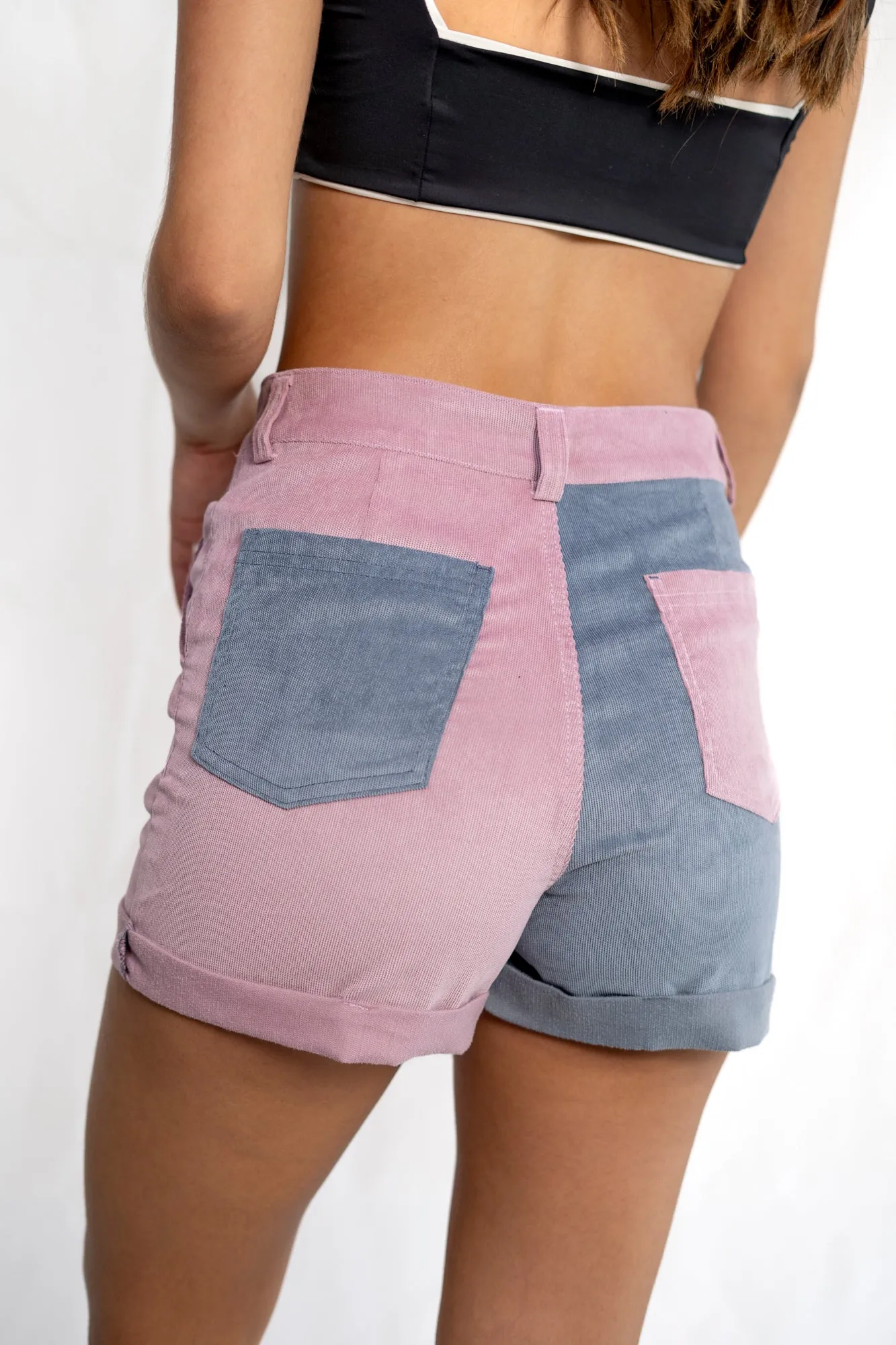 Women Short Gray/Pink