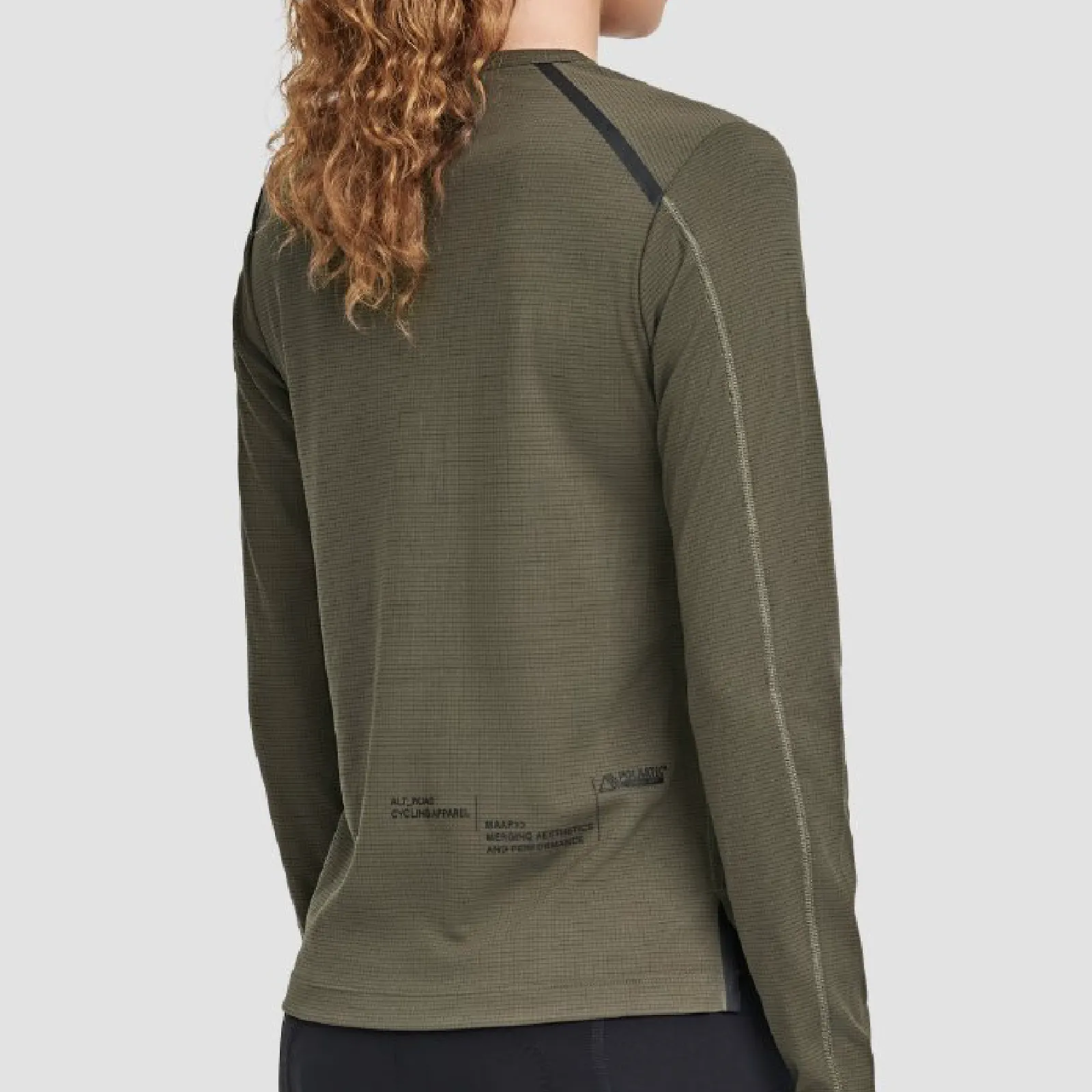 Women's Alt_Road Tee LS Olive