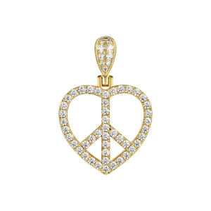 Women's APORRO X JHF Peace & Love Pendant