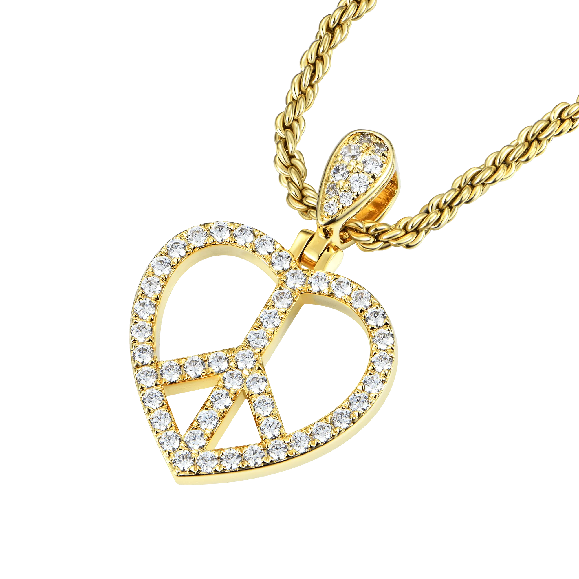 Women's APORRO X JHF Peace & Love Pendant