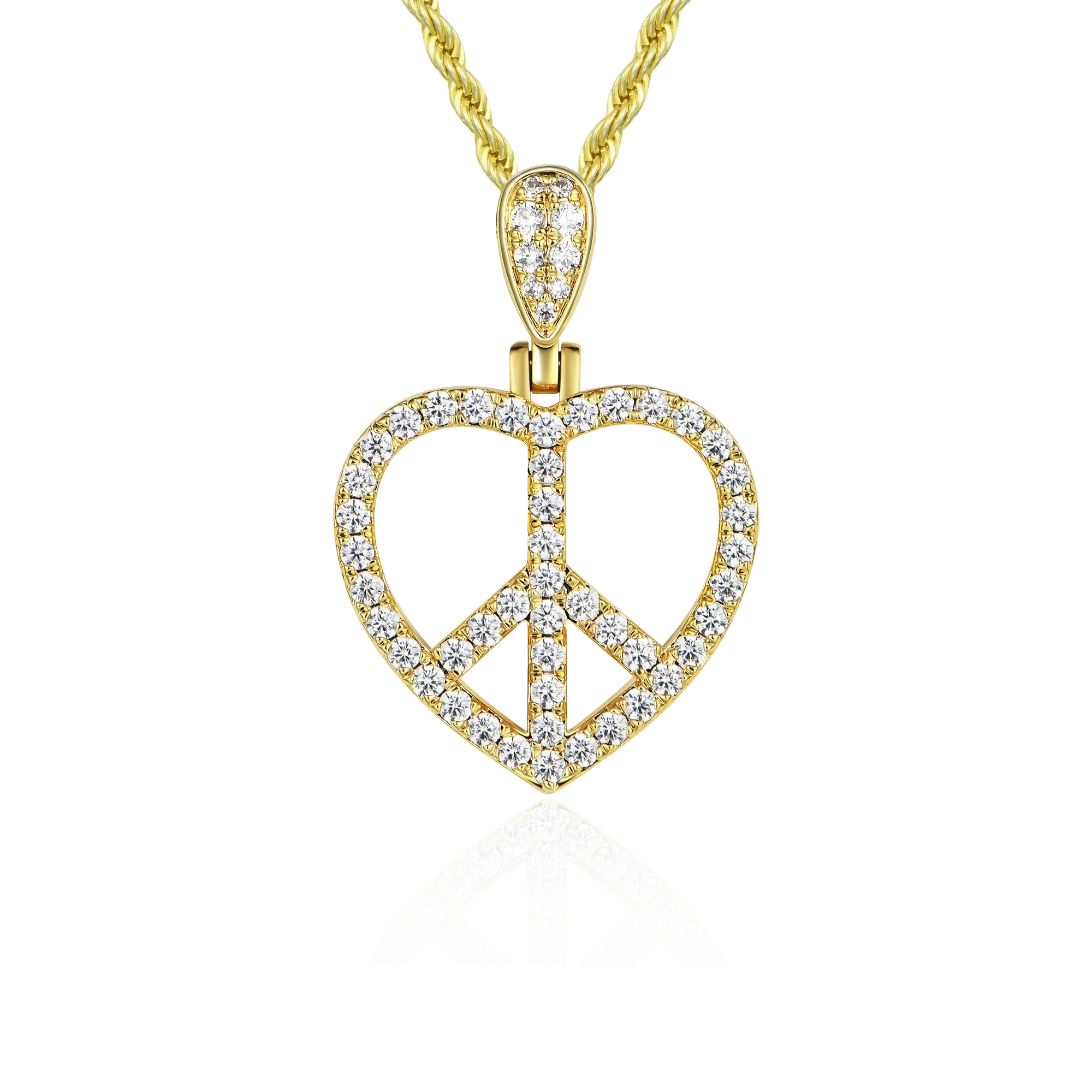 Women's APORRO X JHF Peace & Love Pendant