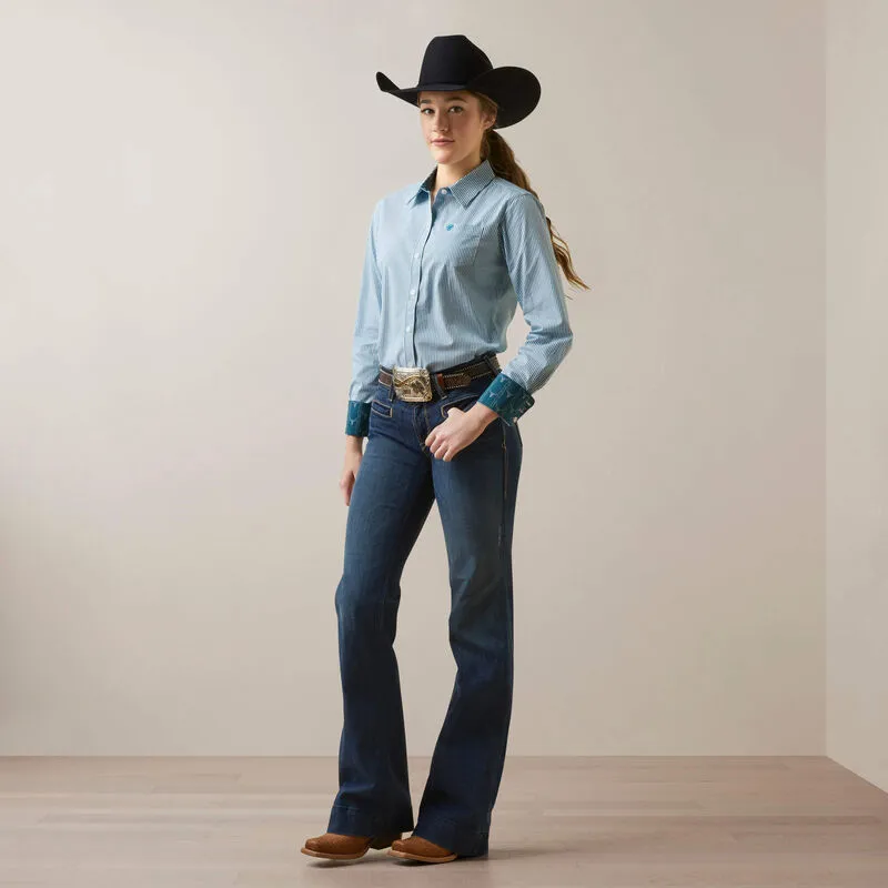 Women's Ariat Wrinkle Resist Kirby Stretch Shirt