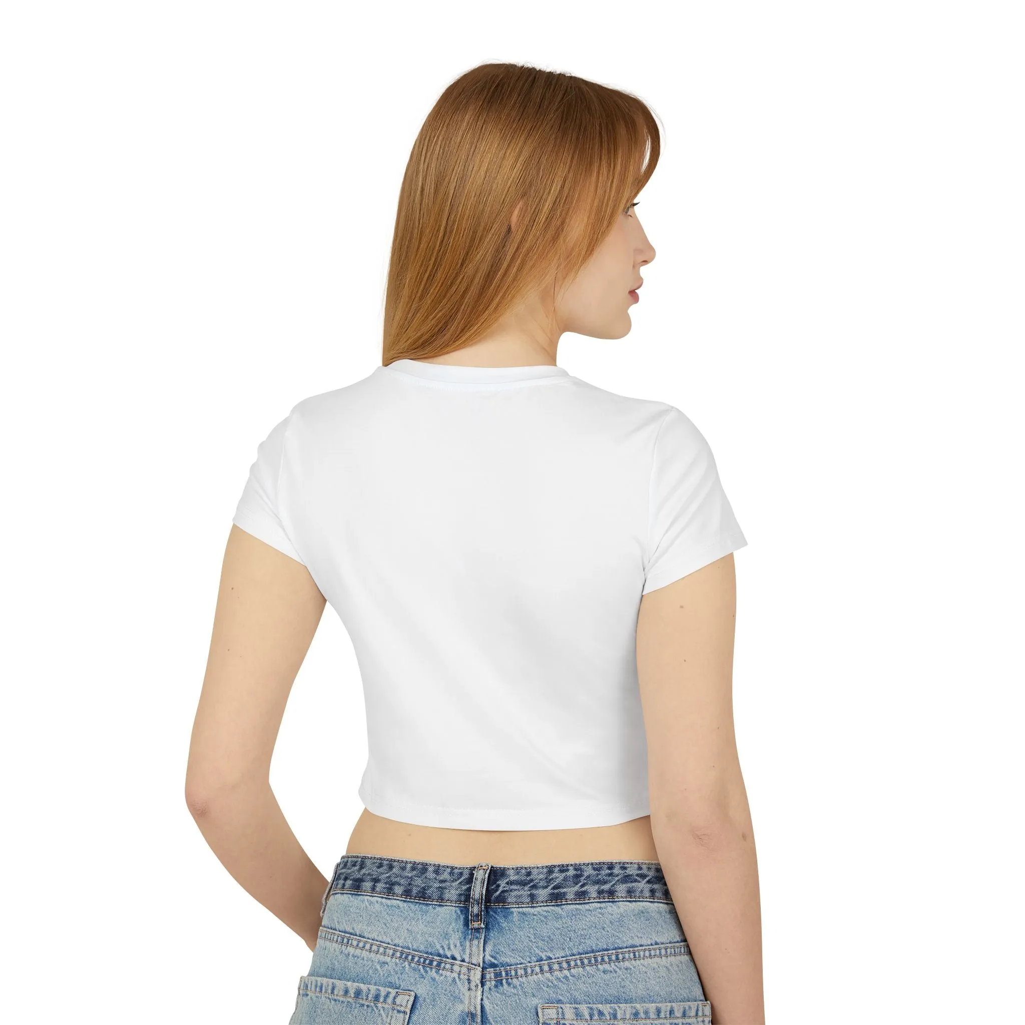 Women's Baby Tee- GOLD