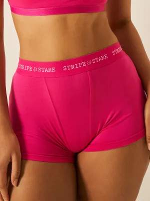 Women's Boxer - Raspberry