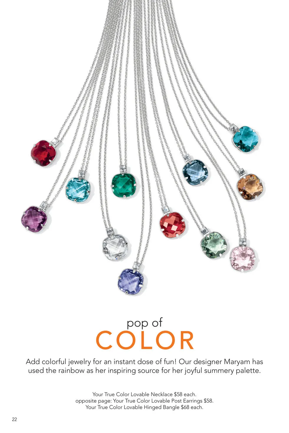 Women's Brighton | Your True Color Lovable Necklace | Silver