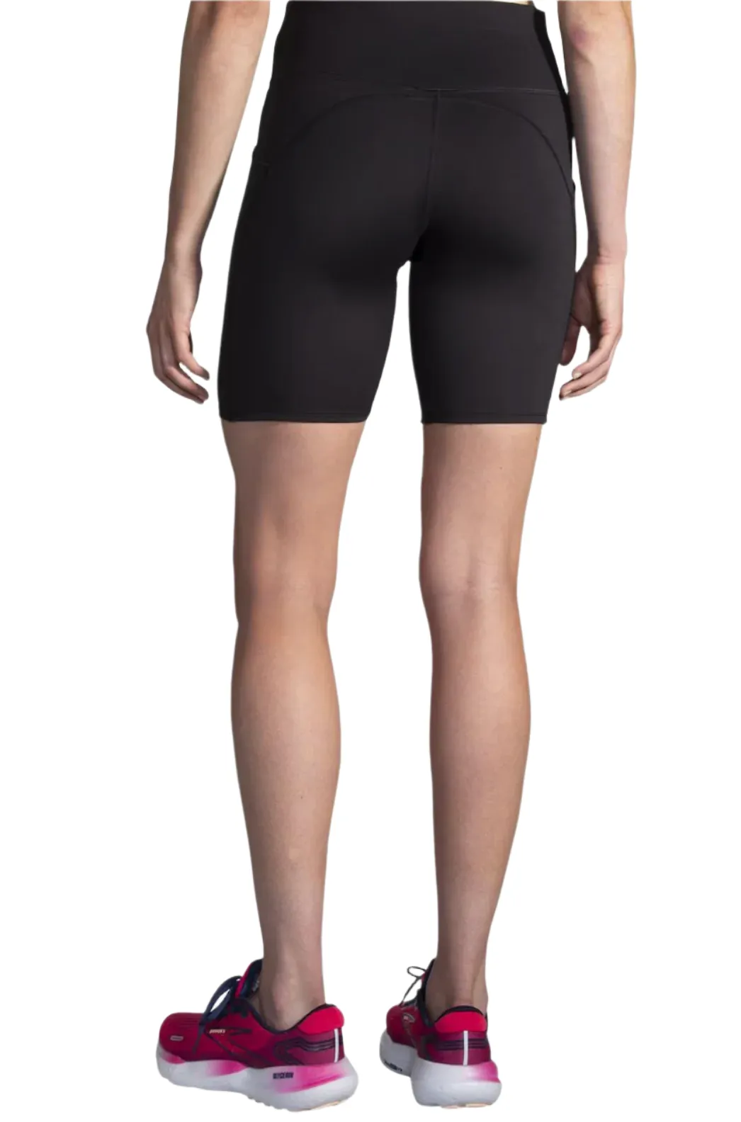 WOMEN'S BROOKS SPARK 8" SHORT TIGHT | BLACK