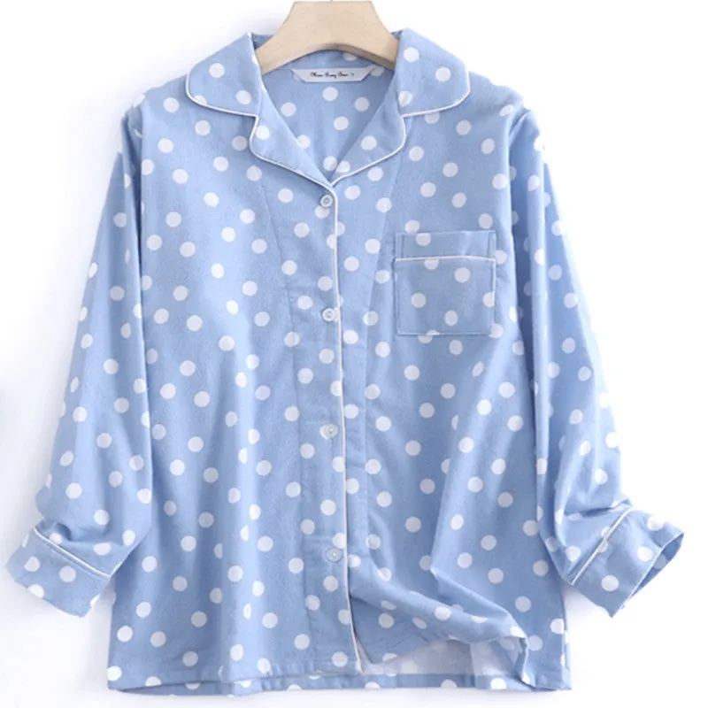 Women's Cotton Simple Pajama Suit