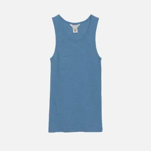 Women's Cotton Tank Top - Azur Melange