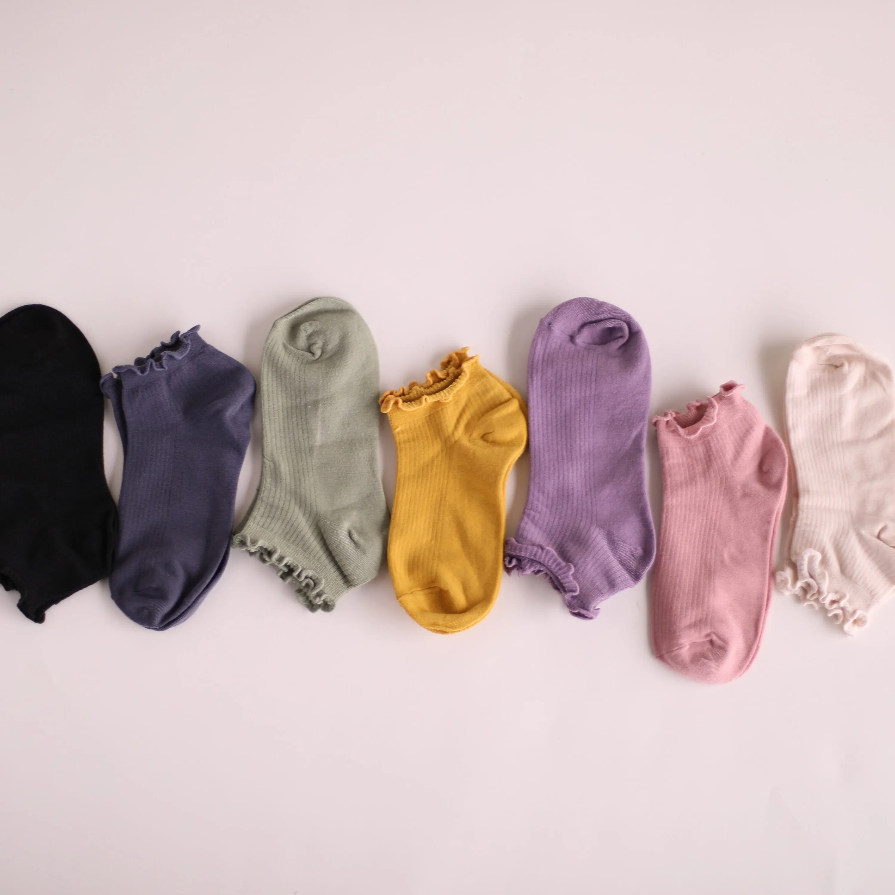 Women's Crew Ruffle Socks