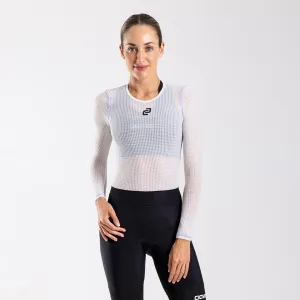Women's DriRelease Long Sleeve Baselayer (White)
