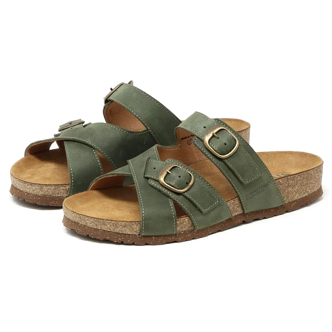 Women's Heidi Leather Sandal - Medium