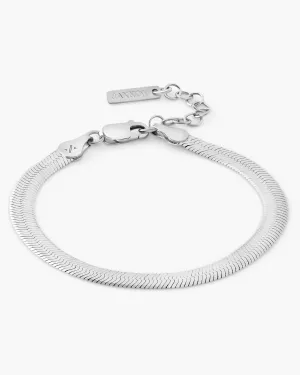 Women's Herringbone Chain Bracelet - 5mm