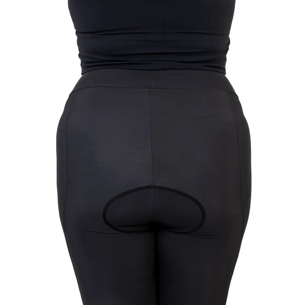 Womens Hi-Vis Winter Thermal Padded Cycling Tights