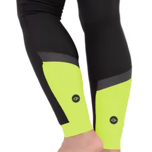 Womens Hi-Vis Winter Thermal Padded Cycling Tights