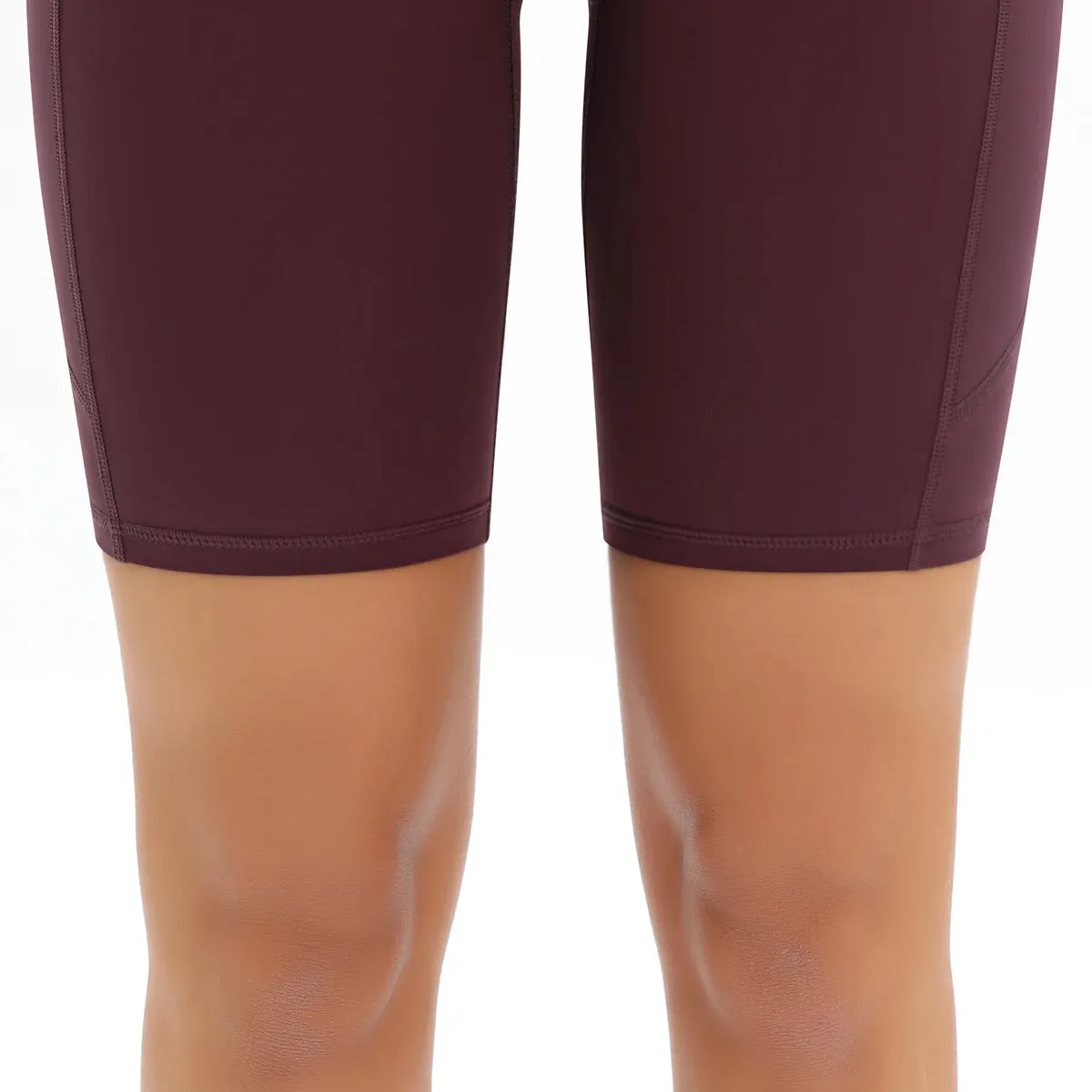 Women's High Waist Fitness Shorts with Pockets