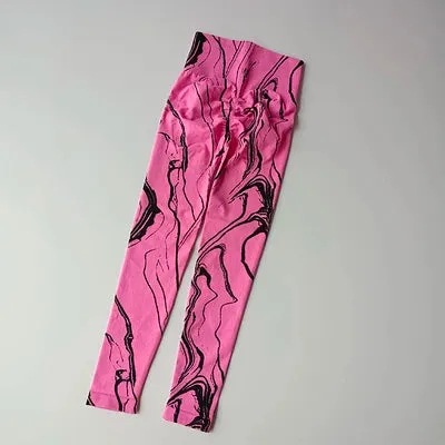 Women's High Waist Yoga Pants - Sport Tights for Gym Fitness and Running