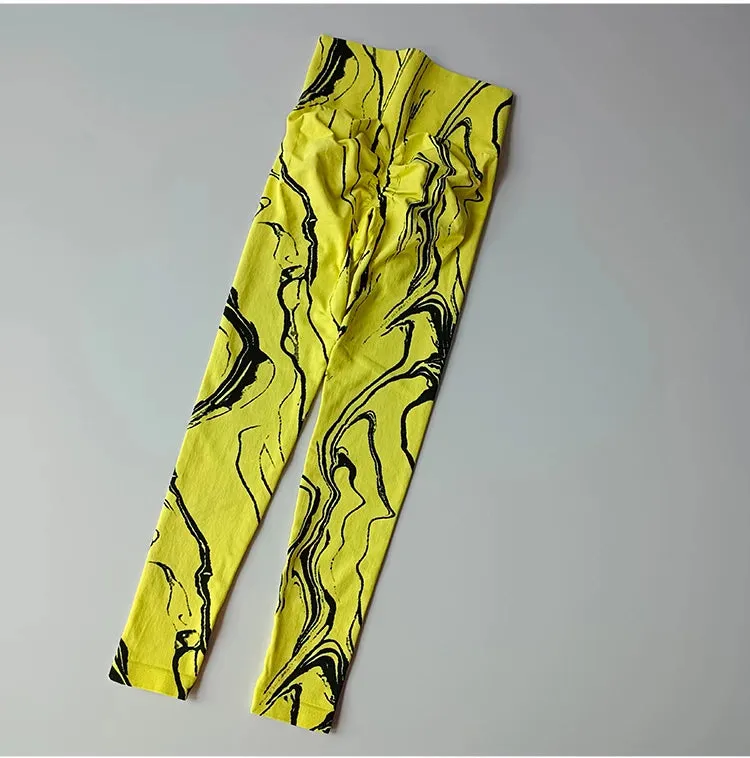 Women's High Waist Yoga Pants - Sport Tights for Gym Fitness and Running