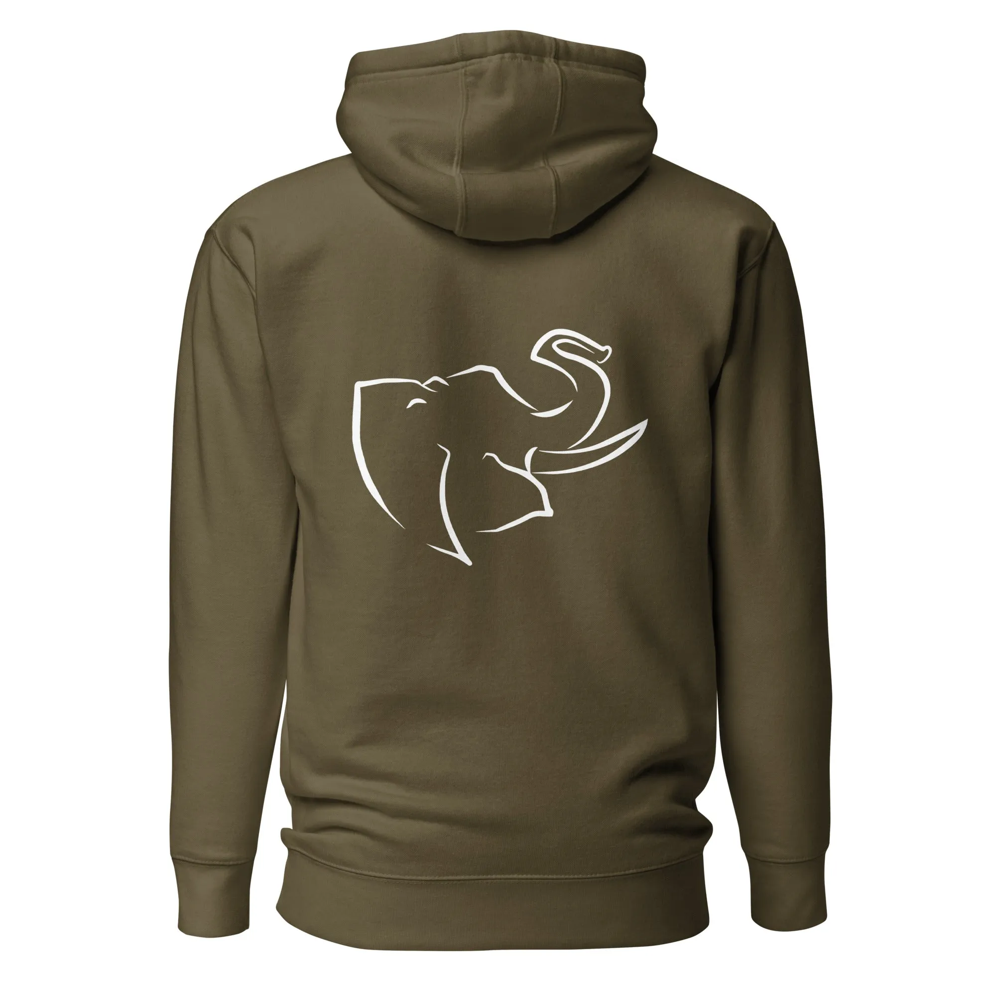 Women's Hoodie (embroidered/Big LOGO on back)