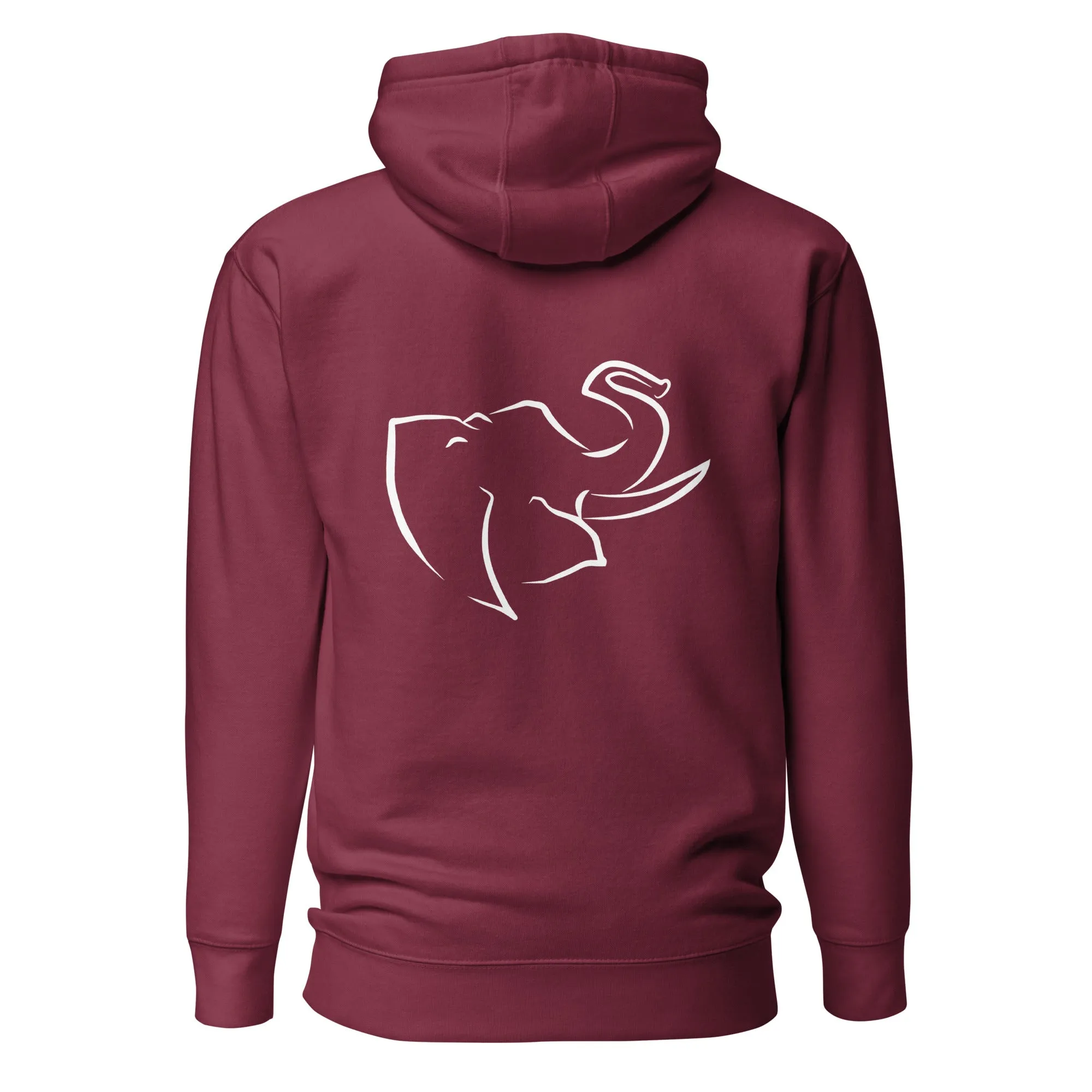 Women's Hoodie (embroidered/Big LOGO on back)