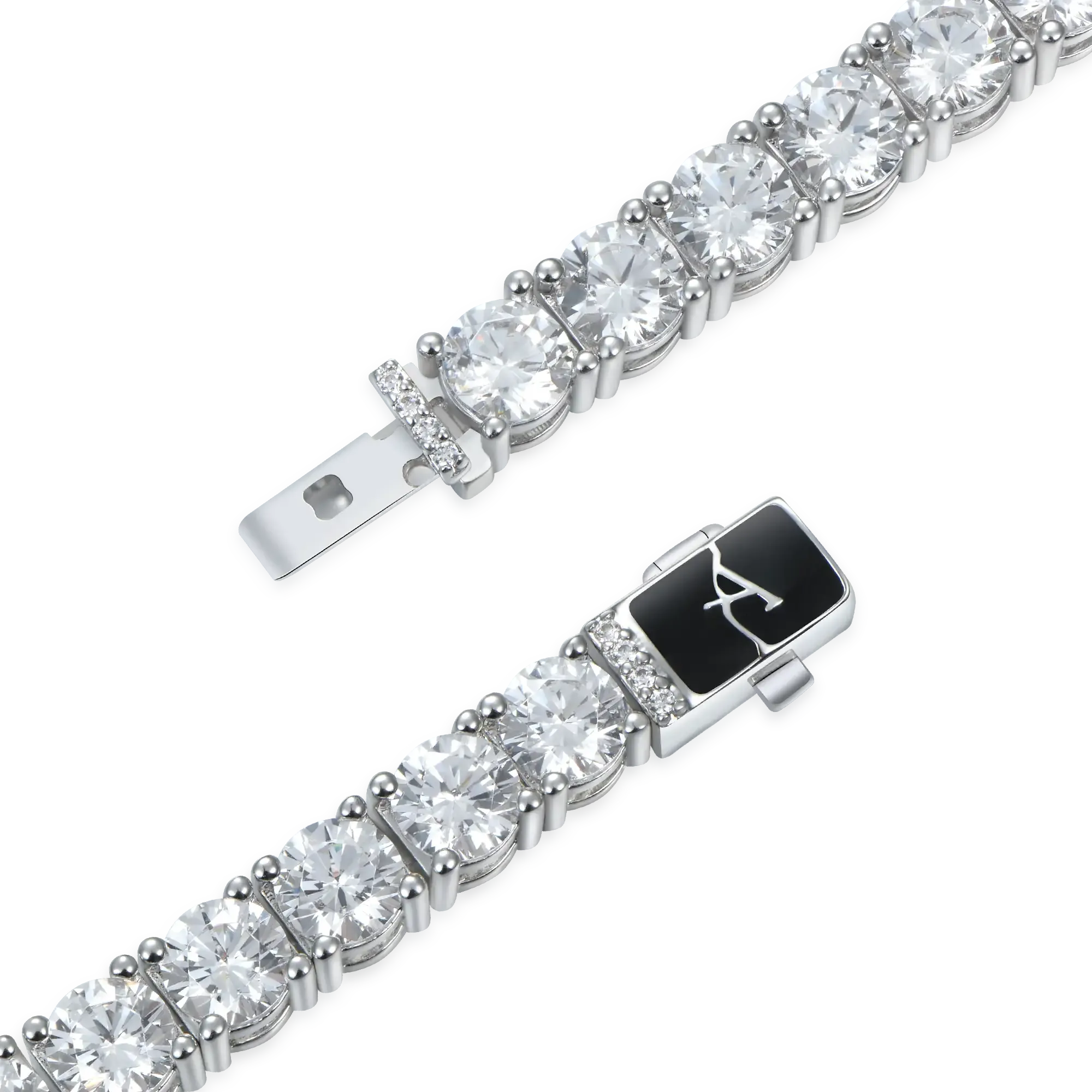 Women's Iced Tennis Bracelet - 5mm
