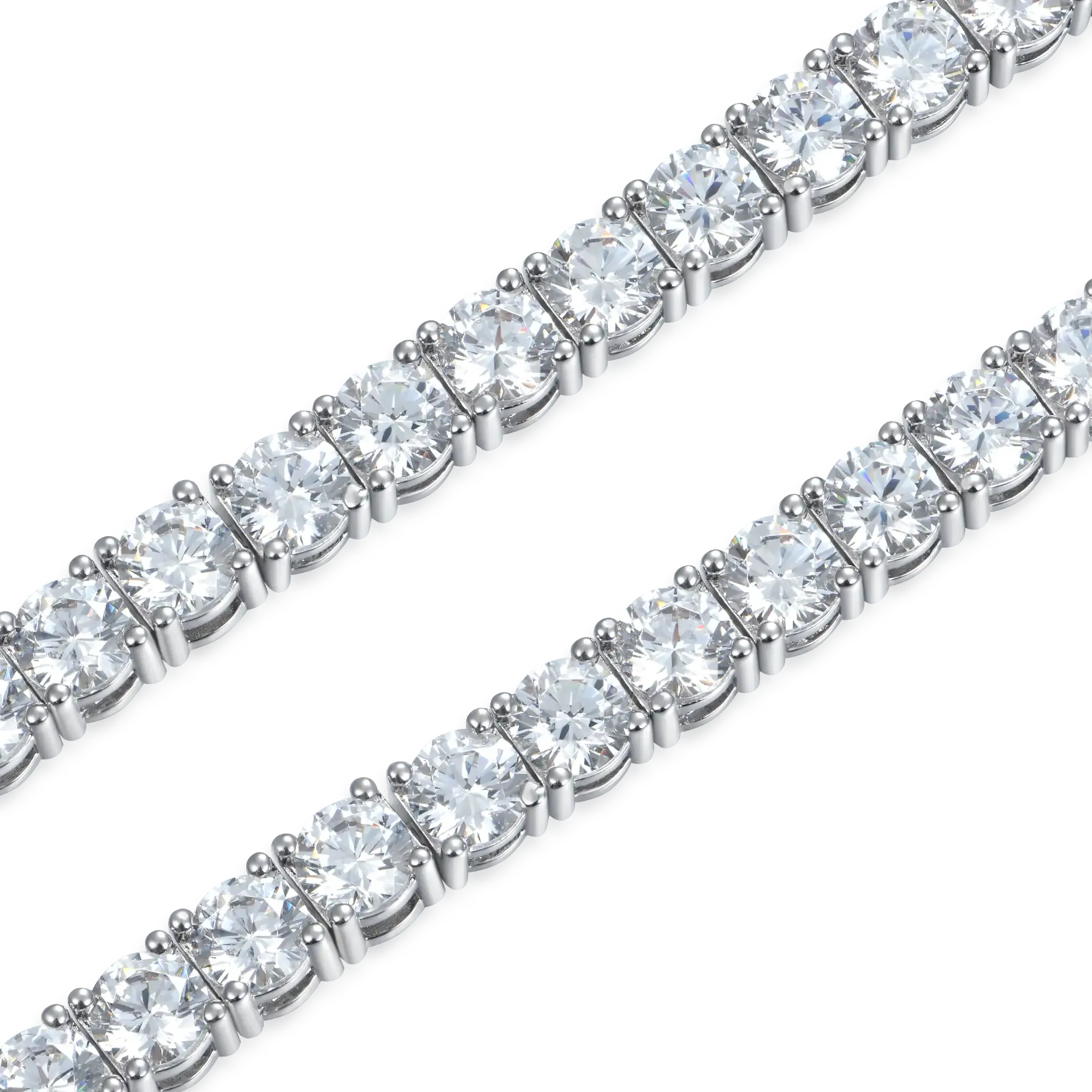 Women's Iced Tennis Bracelet - 5mm