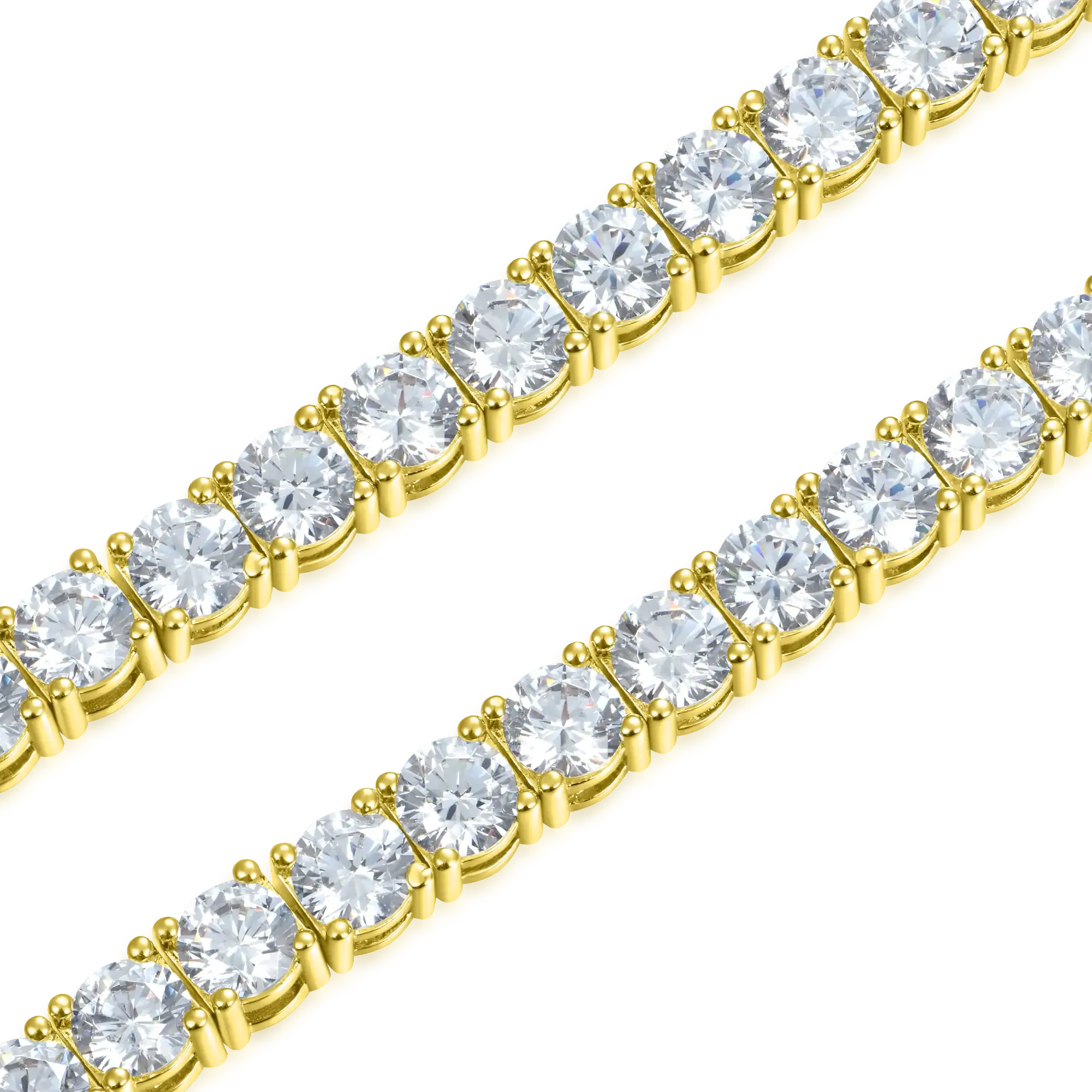 Women's Iced Tennis Bracelet - 5mm