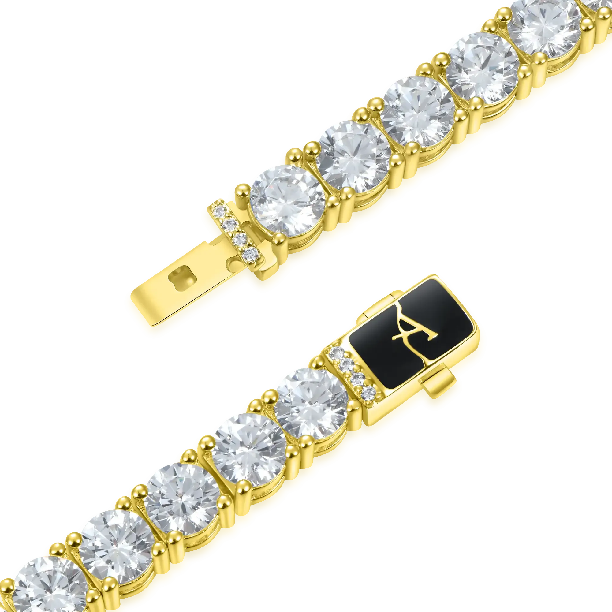 Women's Iced Tennis Bracelet - 5mm