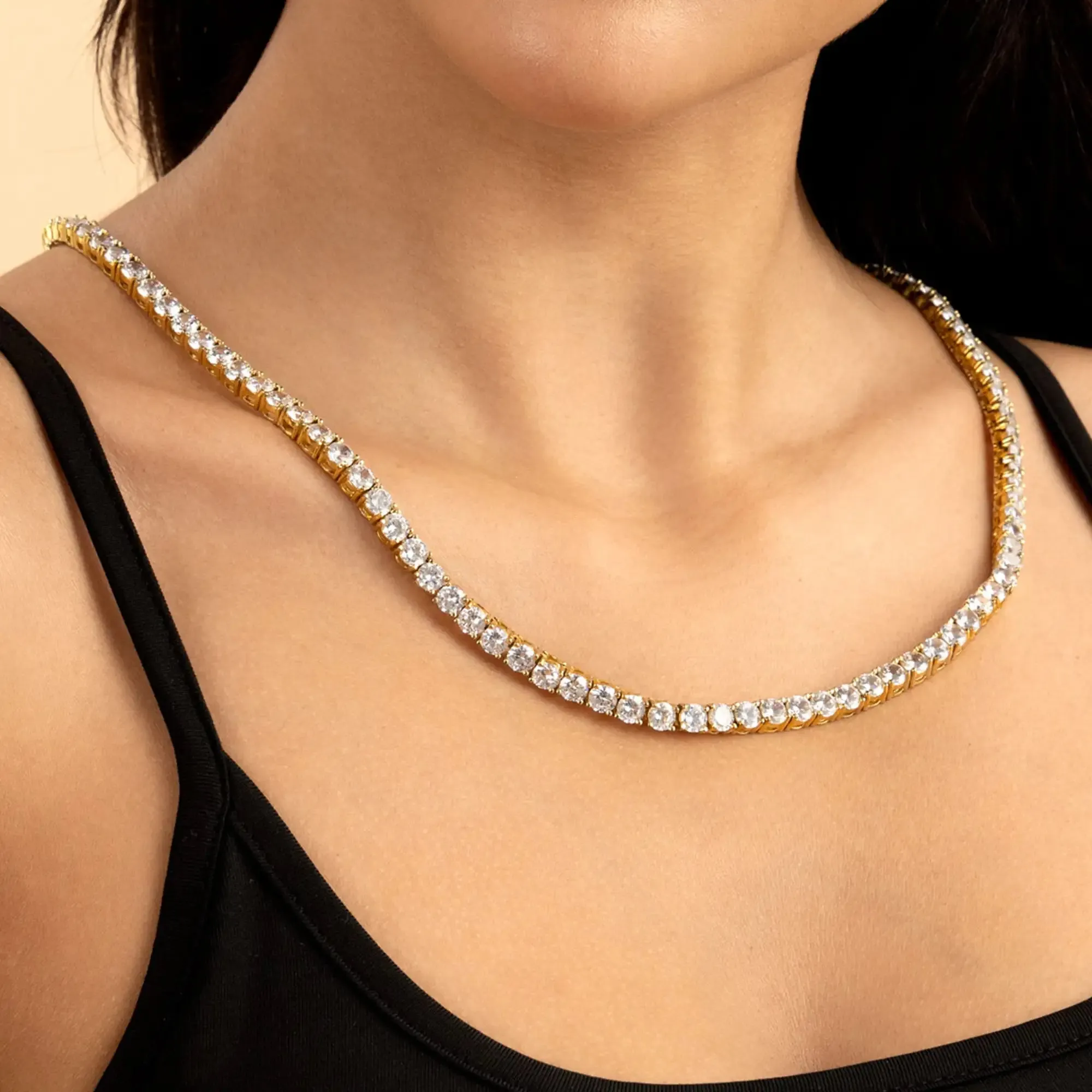Women's Iced Tennis Chain - 5mm