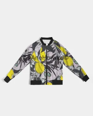 Women's Light Bomber Jacket Lemon Tree