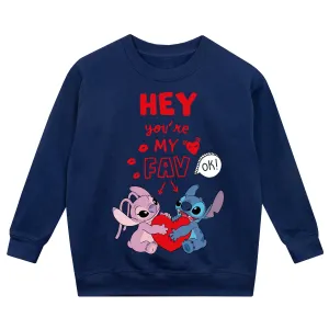 Womens Lilo and Stitch Valentines T-shirt