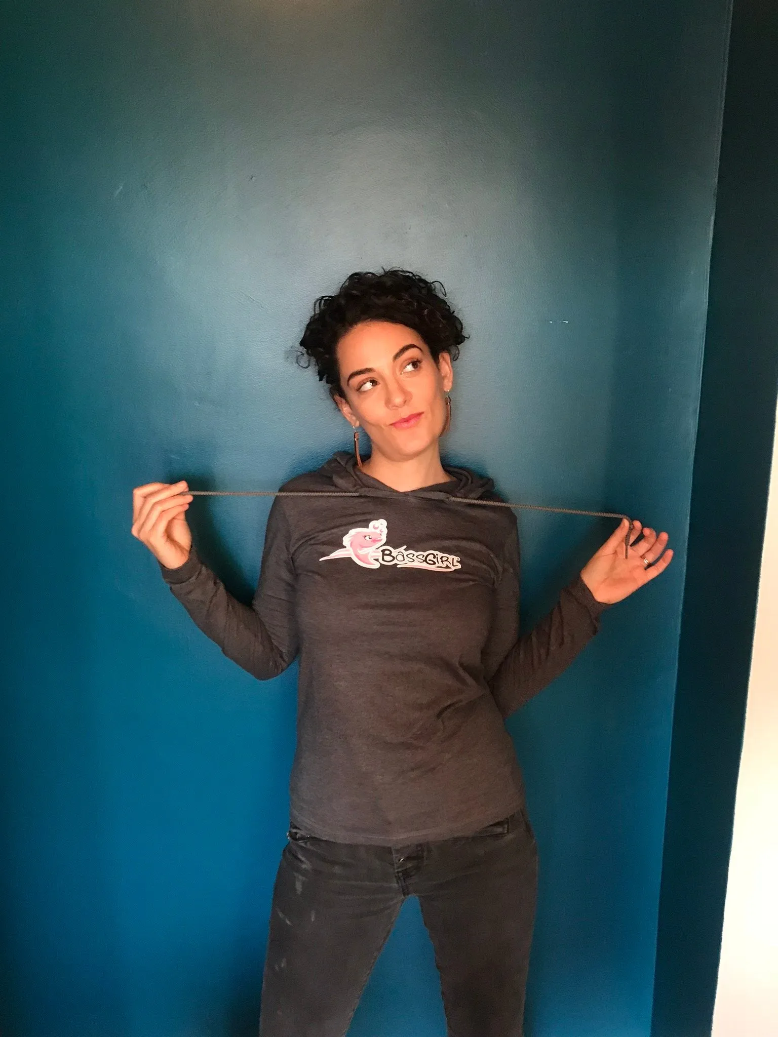 Women's Long Sleeve Hooded Tee
