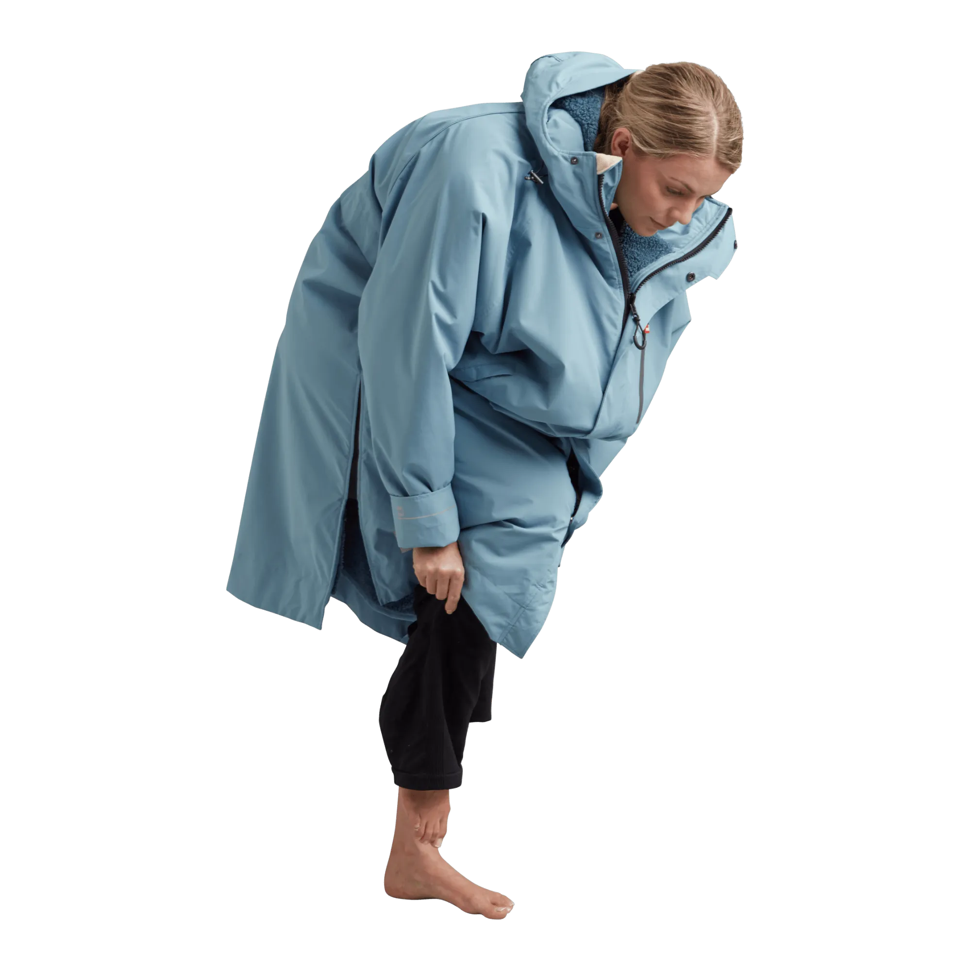 Women's Long Sleeve Waterproof Dry Changing Robe Alter Evo - Alpine Blue