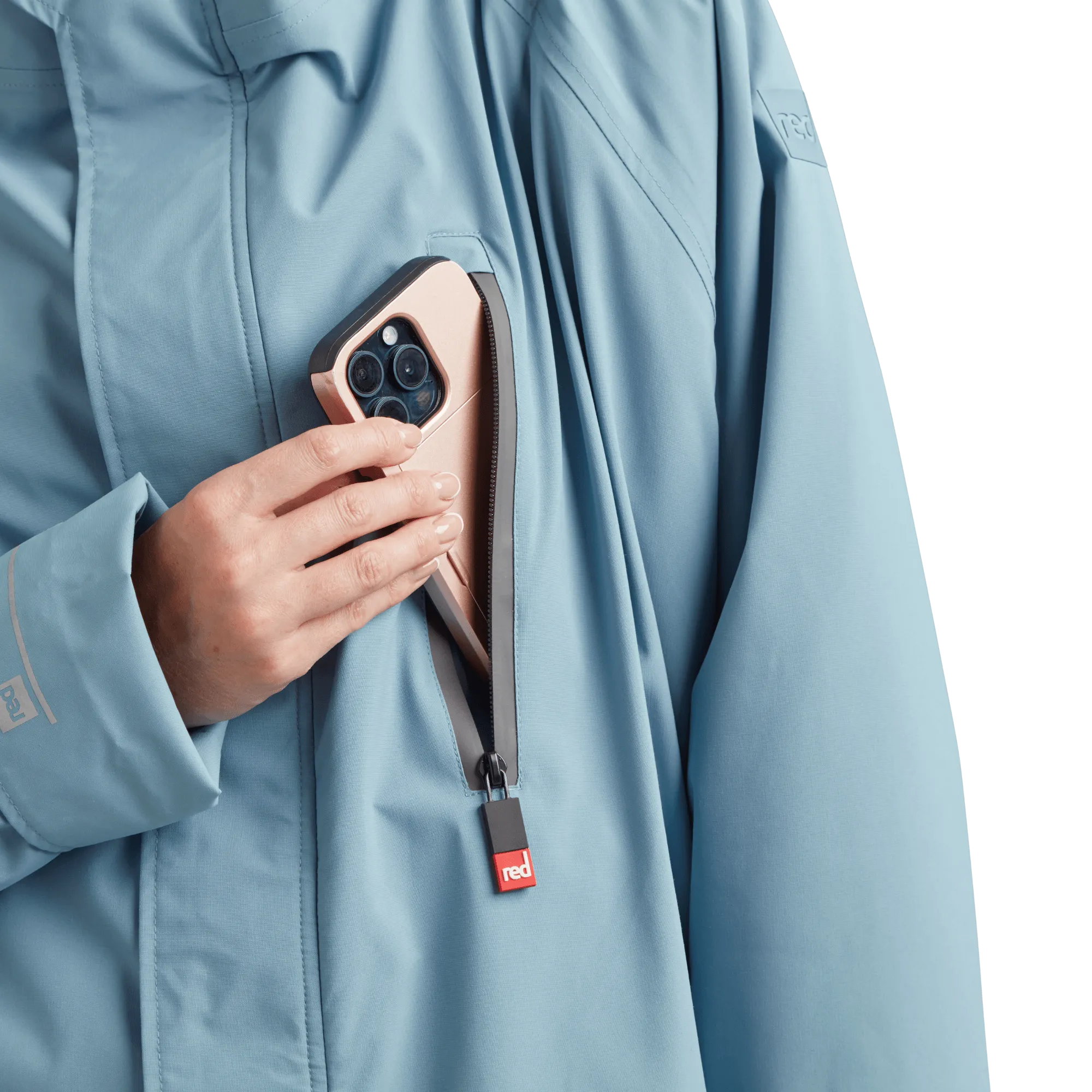 Women's Long Sleeve Waterproof Dry Changing Robe Alter Evo - Alpine Blue
