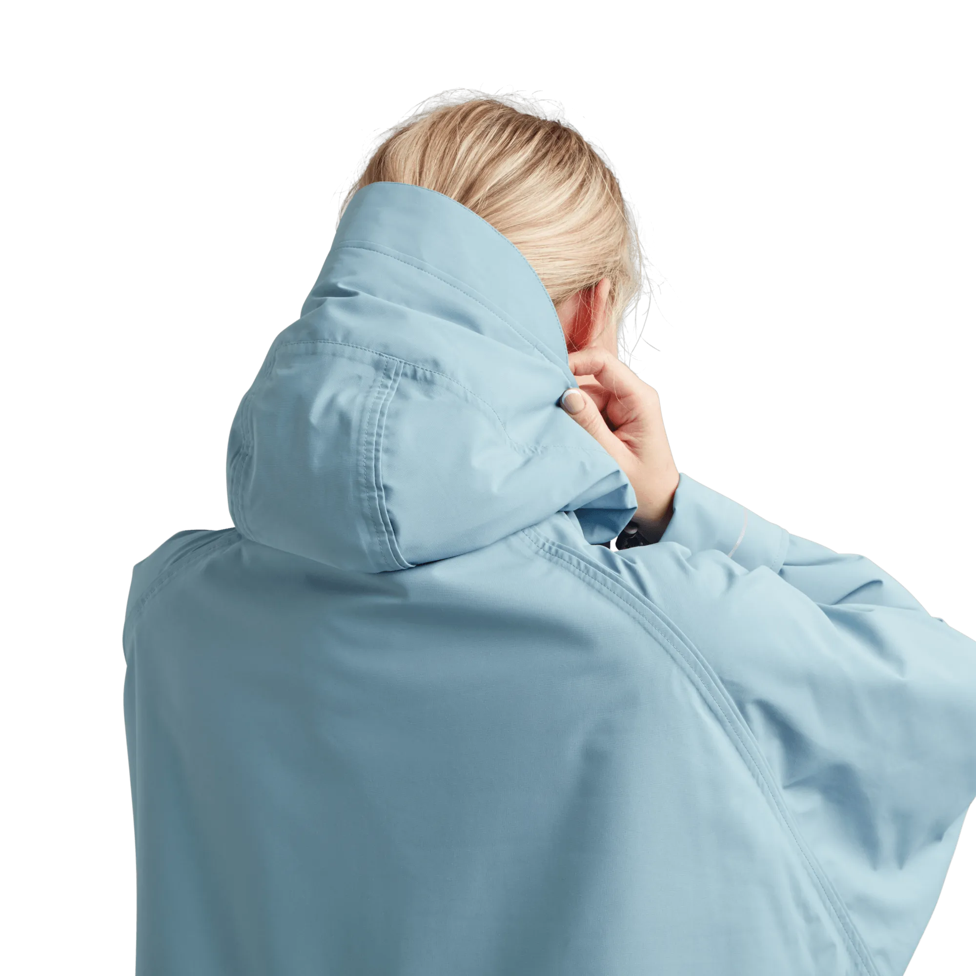 Women's Long Sleeve Waterproof Dry Changing Robe Alter Evo - Alpine Blue