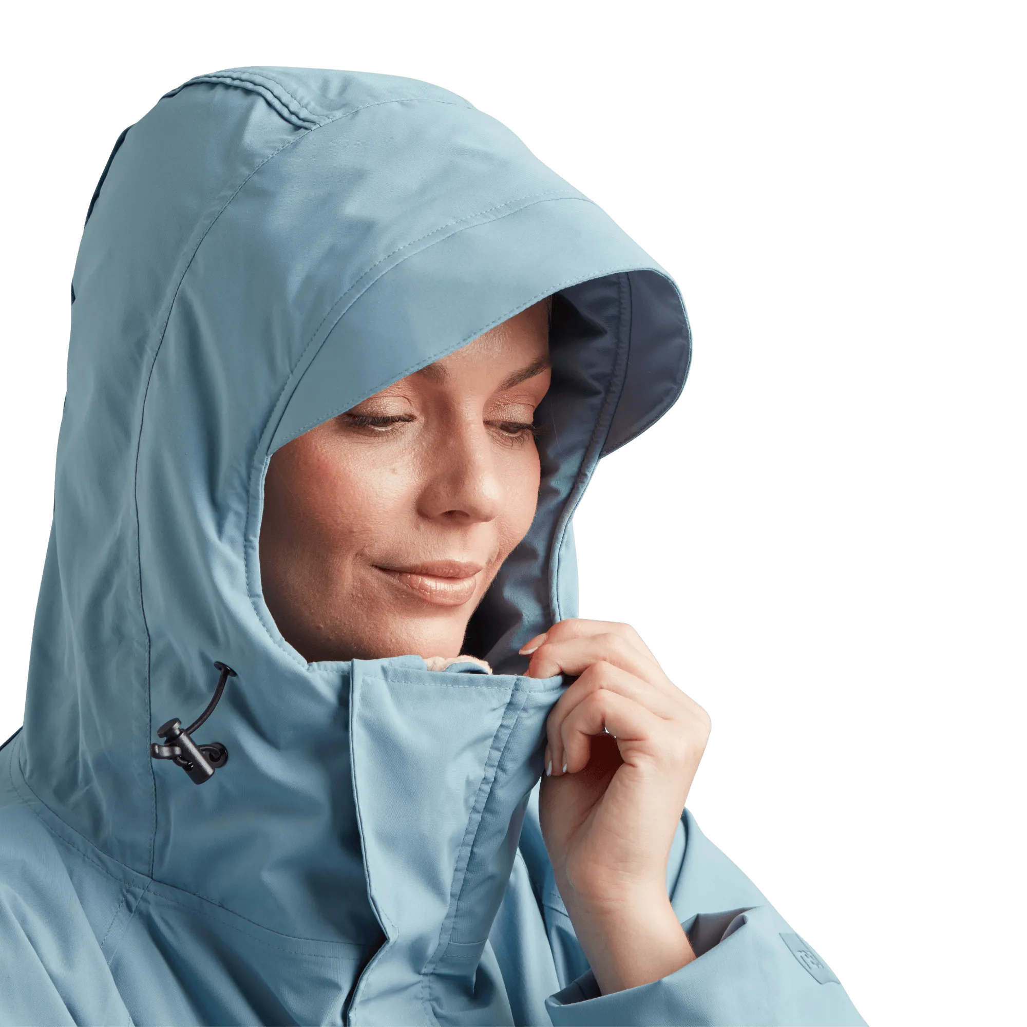 Women's Long Sleeve Waterproof Dry Changing Robe Alter Evo - Alpine Blue