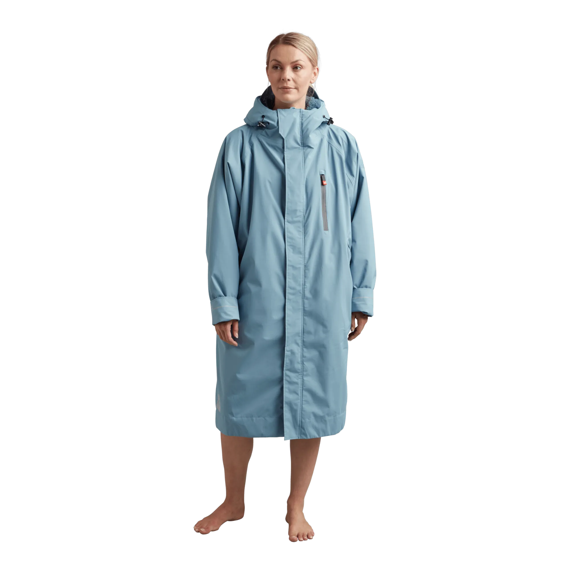 Women's Long Sleeve Waterproof Dry Changing Robe Alter Evo - Alpine Blue