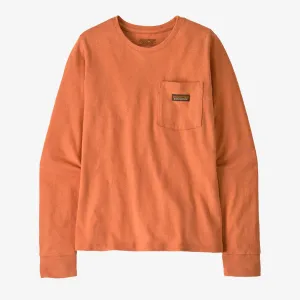 Women's Long-Sleeved Work Pocket T-Shirt