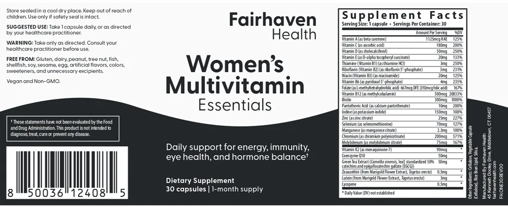 Women's Multivitamin Essentials