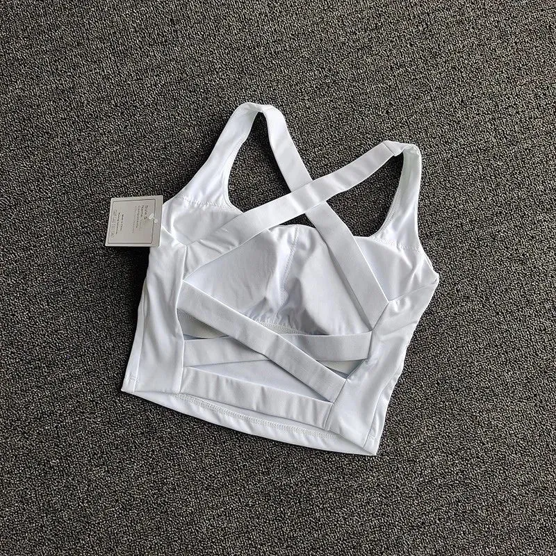 Women's Push-Up Fitness Yoga Bra - Breathable Running Vest Bralette