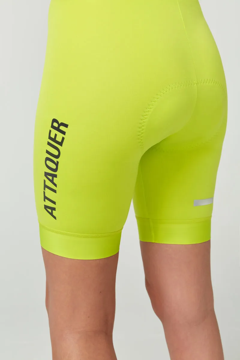 Women's Race Bib Short 2.0 Acid Lime