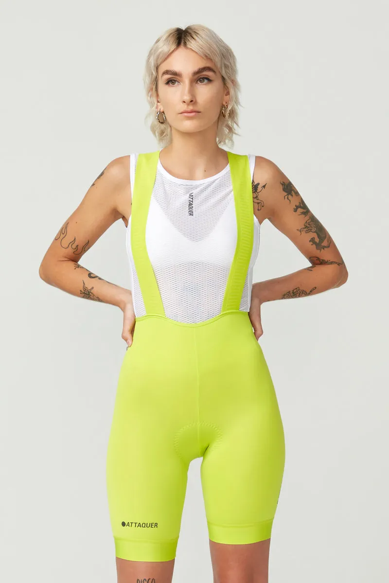 Women's Race Bib Short 2.0 Acid Lime