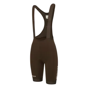 Women's Race Bib Short 2.0 Cocoa/White Ref Logo