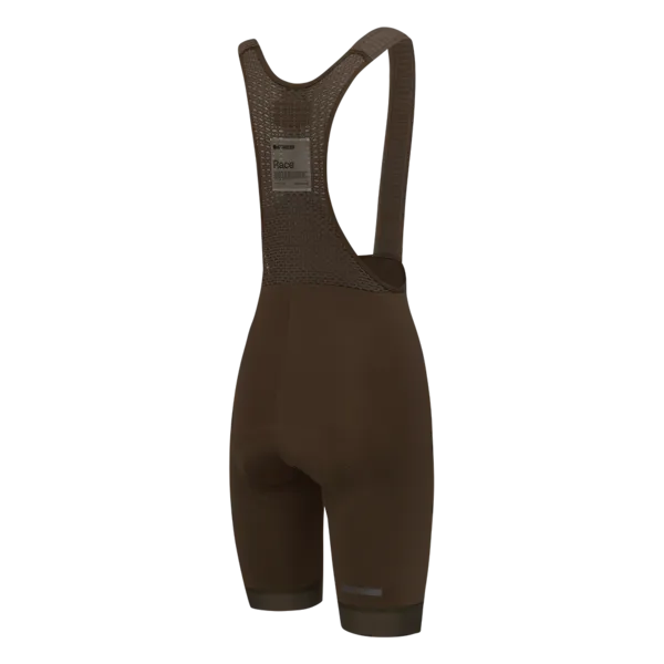 Women's Race Bib Short 2.0 Cocoa/White Ref Logo