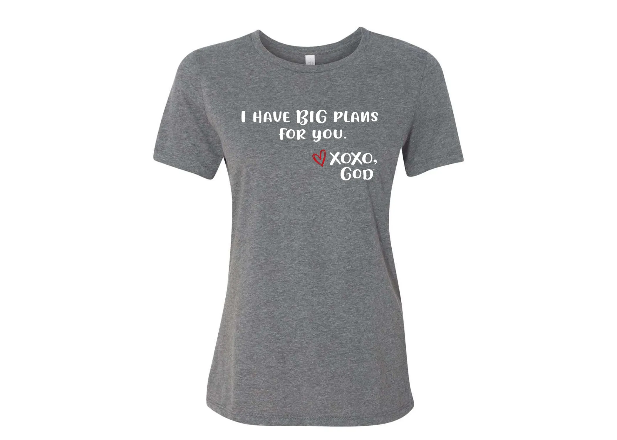 Women's Relaxed Tee - I have BIG plans for you.